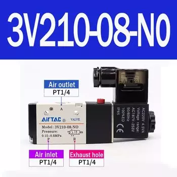 Пневматический электромагнитный клапан AirTAC