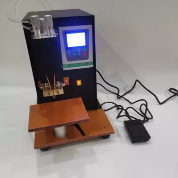 Пневматический аппарат для точечной сварки, 15 ква, литиевая батарея 18650, 0,05 мм-0,30 мм, полуавтоматическая батарея, точечный сварочный аппарат