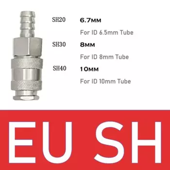 Пневматический быстроразъемный соединитель TINGBAI 1/4 дюйма