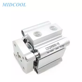 Пневматический цилиндр, Компактный цилиндр направляющего типа CQM CDQM CDQMA50 Storke 5 10 15 20 25 30 35 40 45 50 75 100 мм