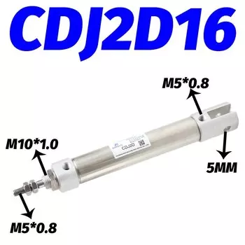 Пневматический цилиндр SLTEC CDJ2B16-50Z-B