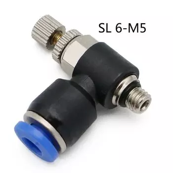 Пневматический дроссельный клапан EARUELETRIC для труб 4-12 мм