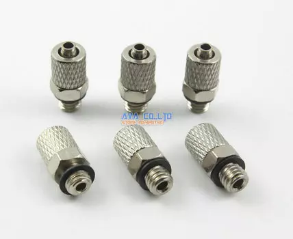 40 шт., быстроразъемный пневматический шланг, M5 - 4 мм