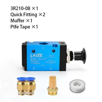 Пневматический клапан LAIZE 3R210-08/4R210-08