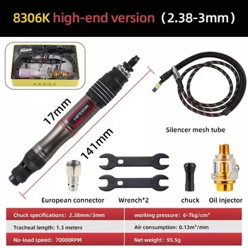 Пневматический мини-шлифовальный станок HIFESON