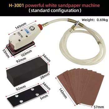 Пневматический орбитальный шлифовальный станок HIFESON 600A