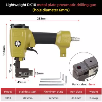 Пневматический перфоратор HIFESON DK10 3,2-6 мм