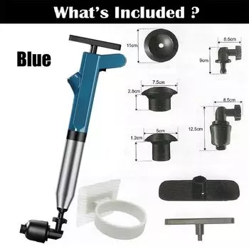 Пневматический плунжер для труб и раковин