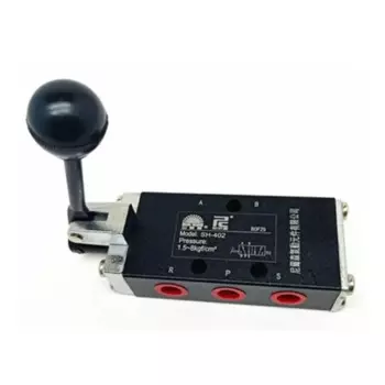 Пневматический ручной клапан Shannesi SH-402, Нельсон ручной нажимной клапан, двухпозиционный пятипозиционный пневматический реверсивный клапан управления