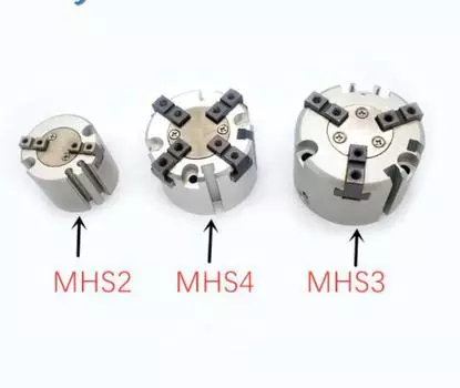 Пневматический захват SMC серии MHS