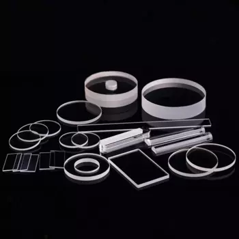 По индивидуальному заказу высокое Температура кварцевые Стекло лист различные формы оптические линзы с высоким светильник передачи котел окна лаборатории