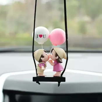 Поцелуй для мальчиков и девочек, воздушные шары, автомобильные украшения, зеркало заднего вида, подвесные предметы интерьера, автомобильные подвески для интерьера, аксессуары
