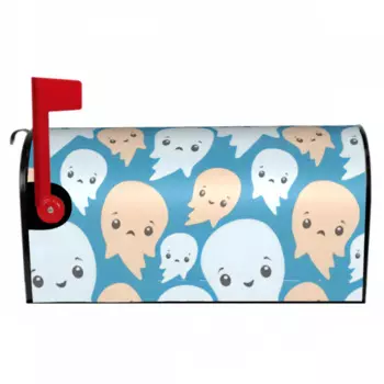 Почтовый ящик на Хэллоуин, магнитные бутылки с тыквой, декоративные почтовые ящики, стандартный размер 18x21 дюймов