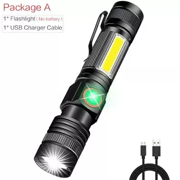 Pocketman 18650 перезаряжаемый фонарик