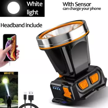 POCKETMAN Индукционный налобный фонарь