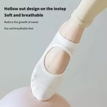 Подарочные хлопковые силиконовые Нескользящие носки, силиконовые эластичные носки для йоги, короткие носки