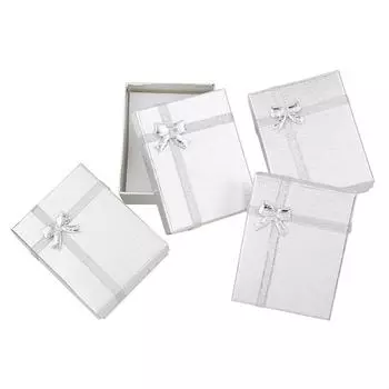 Подарочные картонные коробки Pandahall для украшений 9x7x3 см, 12 шт.