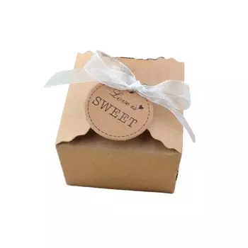 Подарочные коробки из крафт-бумаги WEHRPARTY