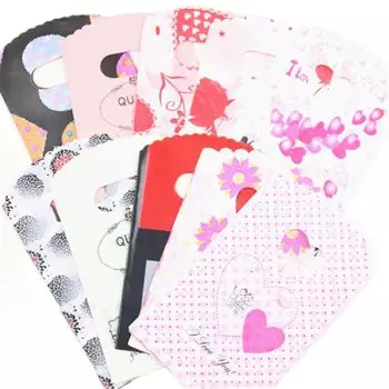 Подарочные пакеты FOUYIM пластиковые 50 шт