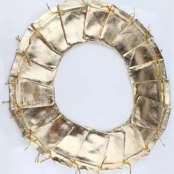 Подарочные пакеты из золотой фольги GMB724 7x9 см 9x12 см