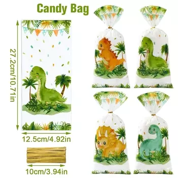 Подарочные пакеты с динозаврами PATIMATE