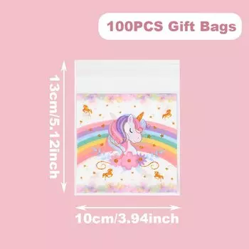 Подарочные пакеты Wayfun с единорогом