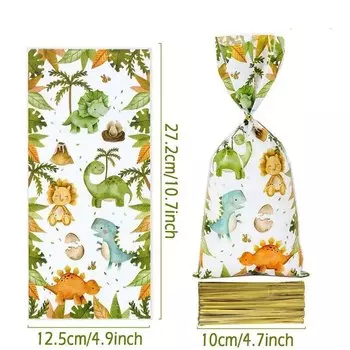 Подарочные пакеты Wayfun с изображением динозавров