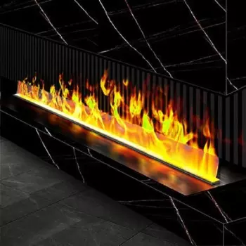 Поддельный светодиодный водяной огонь 3d Electric Fire place 72 дюйма, гарантия 5 лет