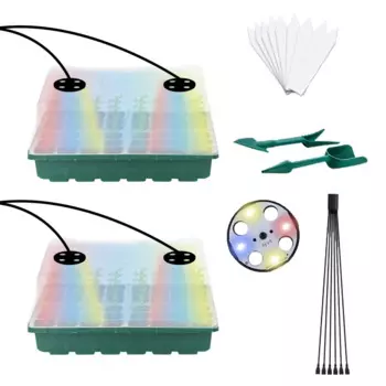 Поддон для саженцев полного спектра со светодиодсветильник кой и 48 отверстиями