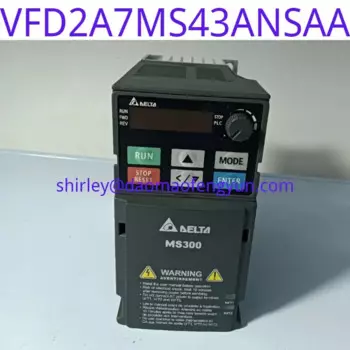 Подержанный оригинальный преобразователь частоты Delta MS300 VFD2A7MS43ANSAA, 0,75 кВт, 380 В