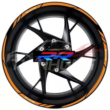 Подходит для 17-дюймовых модифицированных ободов BMW S1000RR HP4 HP6, Светоотражающие Водонепроницаемые колесные диски с защитой от солнца