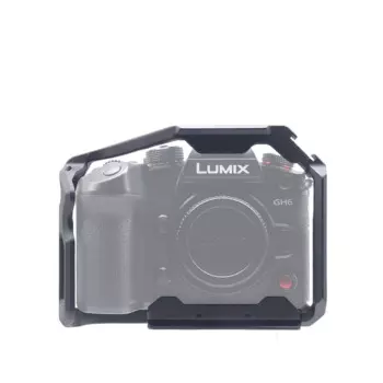 Подходит для беззеркальной камеры Panasonic Gh6 камера с кроликом клетка для видеосъемки вертикальный стабилизатор съемки зеркальной фотокамеры
