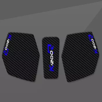 Подходит для BMW K1200R K1200 R 2004-2009 3D эпоксидная смола мотоциклетная накладка на бак прозрачная наклейка из рыбьей кости