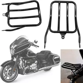 Подходит для BMW R18 Classic 2020 2021 2022 2023, кронштейн для задней сумки для багажа, аксессуары для мотоциклов, опорная рама багажника на заднее сиденье