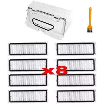 Подходит для Dreame Bot W10 / W10 Pro / STYTJ06ZHM Робот-пылесос Пылесборник Аксессуары Запасные части Замена Насадка