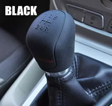 Подходит для Ford Focus 2 3 MK2 MK3 Fiesta, ручка переключения передач, силиконовый чехол, кожа 2009 2010 2011 2012 2013 2014 2015