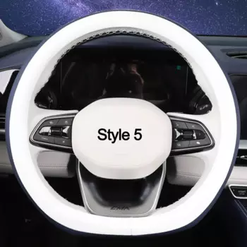 Подходит для Geely Monjaro 2021-2024 чехол рулевого колеса автомобиля всесезонный Противоскользящий спортивный кожаный чехол с ручкой