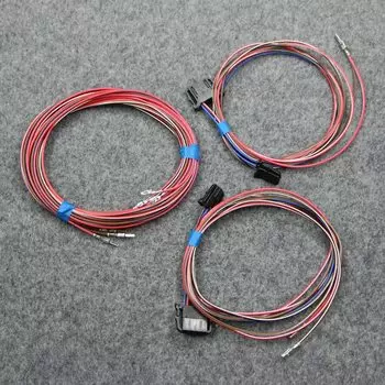 Подходит для Golf 7 Mk7 Tiguan рычаг переключения, Jetta, Octavia Touran задний дверной сигнал жгут задняя дверь динамик кабель высокий и низкий низкочастотный динамик жгут