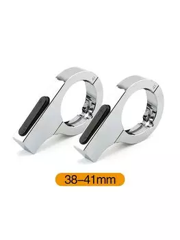 Подходит для Harley Honda Yamaha Suzuki Cafe Racer Cruiser Bobber 28-58 мм поворотный сигнал вилка Трубка Крепление зажим индикатор светодиодная подсветка Янтарный