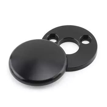 Подходит для Harley Road King Classic FLHR/I FLHRC FLHRXS FLHRSE 1994-2024 черные хромированные алюминиевые мотоциклетные строительные Чехлы для часов