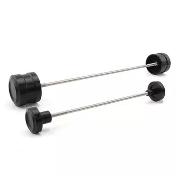 Подходит для Harley Softail Fat Boy Street Bob Breakout 2018-зднее алюминиевое крышка гайки передней и задней оси мотоцикла, черный хром