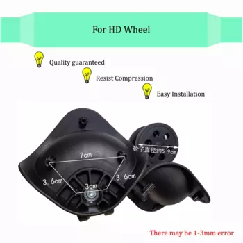 Подходит для HD F24D УНИВЕРСАЛЬНАЯ ТЕЛЕЖКА для колес, фотоколесо, сменный багажный шкив, скользящие ролики, скользящие, износостойкие, для ремонта