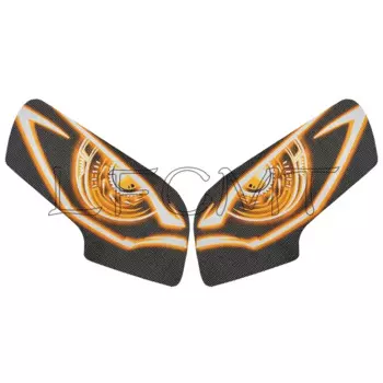 Подходит для Honda GL1800 GOLD WING 1800 2001-2011, передний обтекатель мотоцикла, защитные наклейки для фар, защитные наклейки для головы