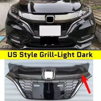 Подходит для Honda HR-V/HRV/VEZEL 2015-2018 2019-2020, гоночные грили, передняя верхняя сетчатая решетка, автомобильные аксессуары, автомобильная гоночная решетка