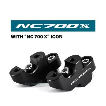 Подходит для Honda NC700X NC 700X NC700 X Руль Riser Kit 2012 2013 новый CNC мотоциклетный подъемник зажим на руль