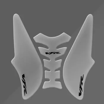 Подходит для HONDA VFR 800 F VFR800 2014-2021 защитная накладка на бак мотоцикла прозрачная 3D эпоксидная смола Fish Bone Decal