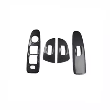 Подходит для Hyundai Elantra 2004 2005 2006 2007 автомобильный подлокотник для интерьера, кнопки Подъема Окна, панель, рамка крышки отделки 4 шт./компл.