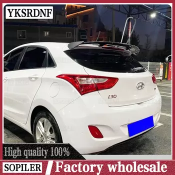 Подходит для Hyundai I30 2013-2016, спойлер из АБС-пластика, углеродного волокна, вид хэтчбека, внедорожника, крыши, заднего крыла, кузова, аксессуары