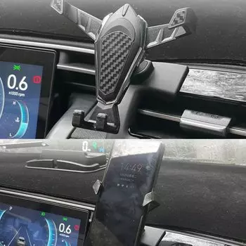 Подходит для Hyundai Tucson NX4 2021 2022 2023, консольный автомобильный кронштейн для крепления вентиляционного отверстия, держатель для мобильного телефона, подставка для мобильного телефона