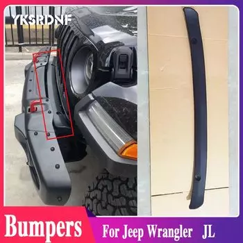 Подходит для Jeep Wrangler JL передний бампер, зазор пластины для блока, пластиковые автозапчасти, аксессуары для модификации